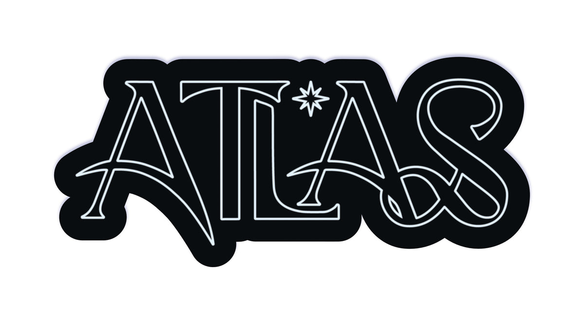 Atlas Logo Glow Sticker