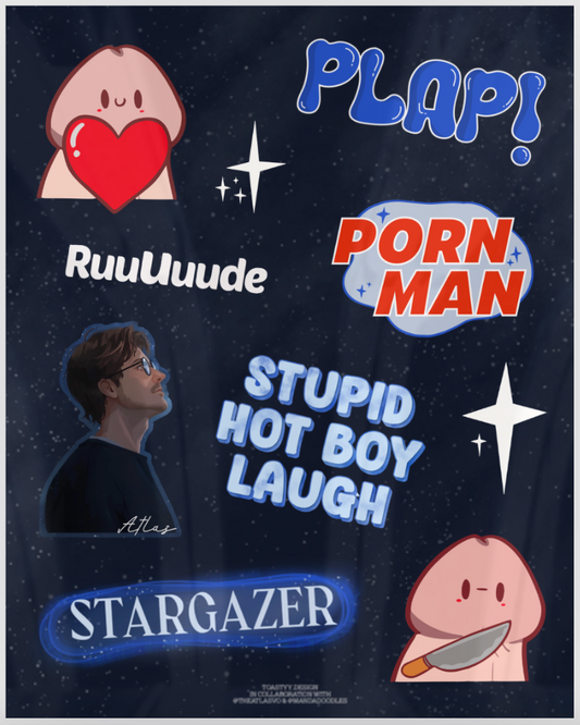 Out of this world sticker sheet | Atlas