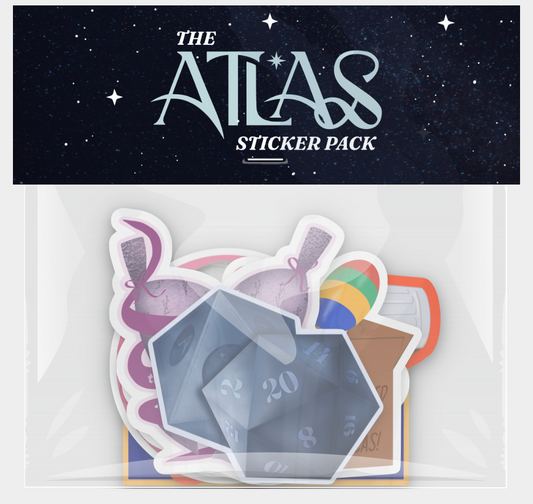 Atlas Logo Sticker Pack
