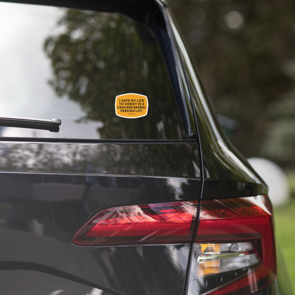Christ in a Cracker sticker